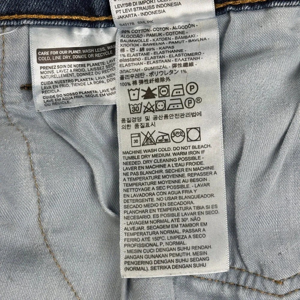 Levi's 541 Athletic Taper Jeans Men's W48 L30 Medium‎ Wash Stretch Denim